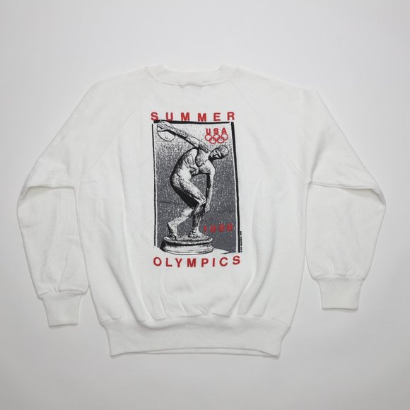 Vtg USA 1988 Summer Olympics Crewneck Sweatshirt L - Picture 1 of 9